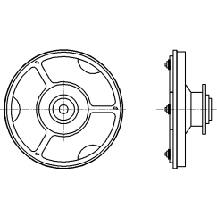 M3 алюминиевая адаптерная пластина VAST XXT TL3, для систем ZEISS A-5555-1239