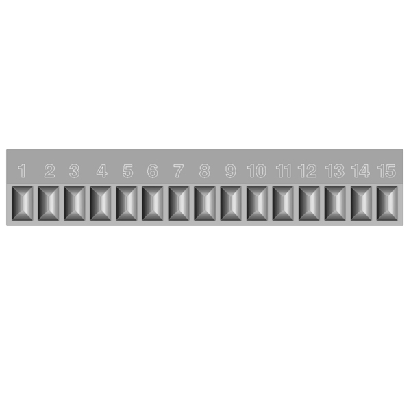 15-контактный клеммный разъем (OSI) RENISHAW